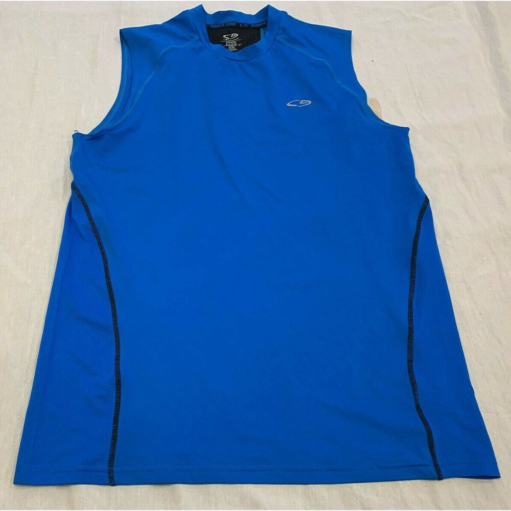 CHAMPION POWER CORE FITTED HYPERFORM MENS SLEEVELESS SHIRT SIZE M